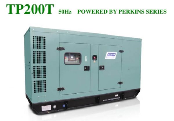 Perkins TP200T 180 KVA Silent Series